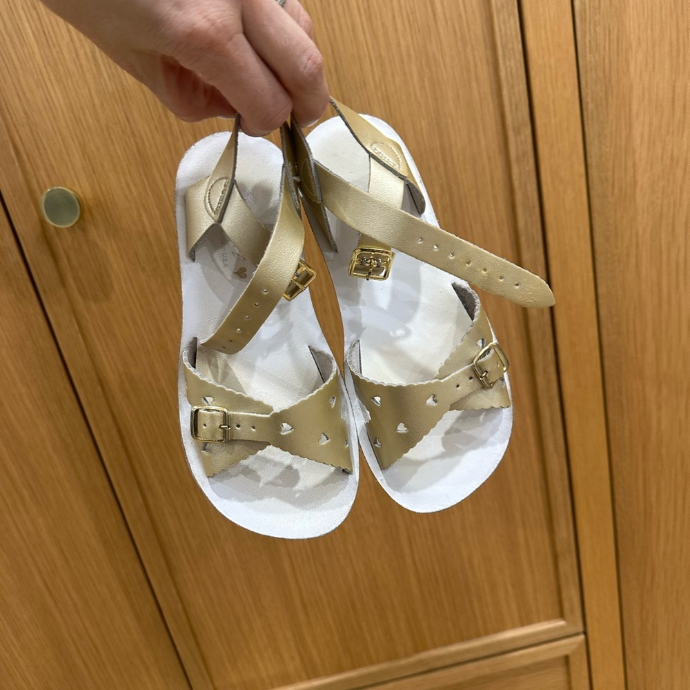 Salt Water Sweetheart Sandals by Hoy, Size 1